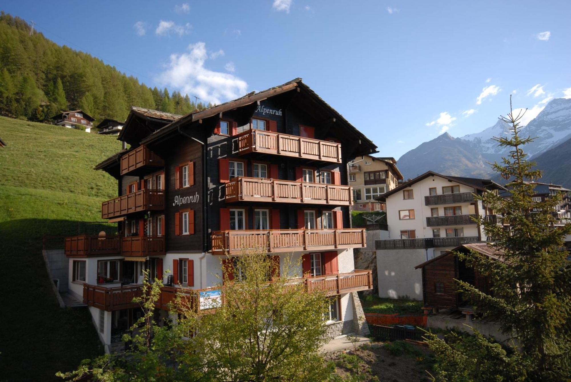 Chalet Alpenruh Saas Fee Exteriér fotografie